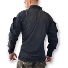 Gandoleta Preta Combat Shirt Tática Camiseta Policial Eb