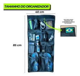 Organizador De Armário Militar Porta Objetos De Roupeiro