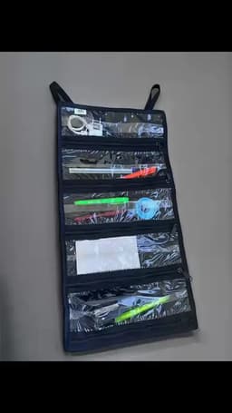 Bolsa Necessaire Organizadora Com Divisórias Em Zíper Alça