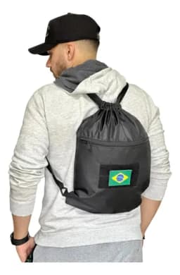 Mochila Saco Bolso Frontal Estudo Trabalho Academia Corrida