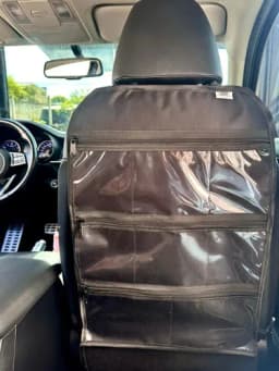 Organizador Banco Carro Com Zíper Porta Objetos Motorista