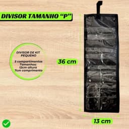 Separador Organizador Kit Militar Divisor 5 Unidades