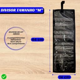 Separador Organizador Kit Militar Divisor 2 Unidades