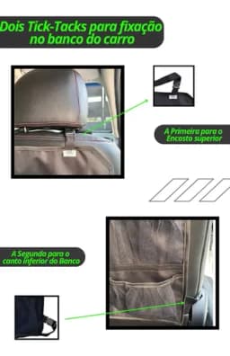 Organizador Para Carro Família Porta Tablet/telefone/iPhone