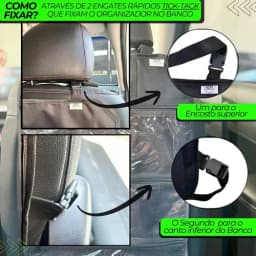 Organizador Para Carro Uber/99/indriver Porta Treco Veicular