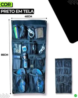 Organizador De Armário Militar Porta Objetos De Roupeiro