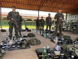 Separador Organizador Kit Militar Divisor 5 Unidades