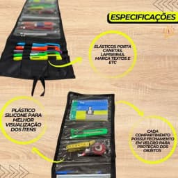 Anotação Curso Operacional Kit Militar Estojo Organizado