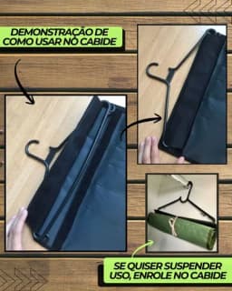 Kit 2un Organizador De Armário Porta Objetos Pandurável