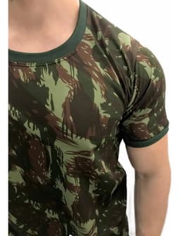 Kit 2 Camisetas Exército Brasileiro Camuflada Acampamento