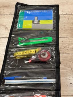 Anotação Curso Operacional Kit Militar Estojo Organizado