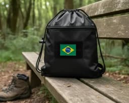 Mochila Saco Bolso Frontal Estudo Trabalho Academia Corrida
