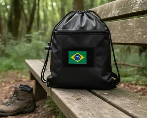 Mochila Saco Bolso Frontal Estudo Trabalho Academia Corrida