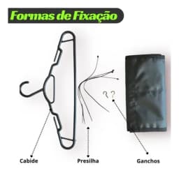 Organizador De Armário Compacto Porta Objetos De Pendurar