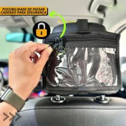 Suporte De Celular Para Encosto Banco Do Carro Engate Rápido
