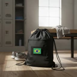 Mochila Saco Bolso Frontal Estudo Trabalho Academia Corrida
