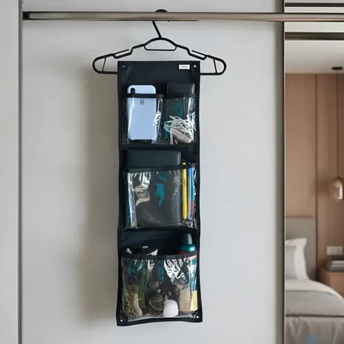 Organizador De Armário Compacto Porta Objetos De Pendurar