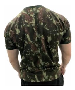 Camiseta Camuflada Exército Brasileiro- Alto Padrão