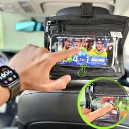 Suporte De Celular Para Encosto Banco Do Carro Engate Rápido