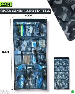 Organizador Militar De Armário/roupeiro Sapateira Pendurar